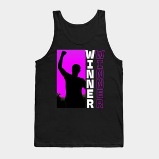 Purple Winner Tank Top